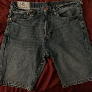 Slim Fit Shorts Denim